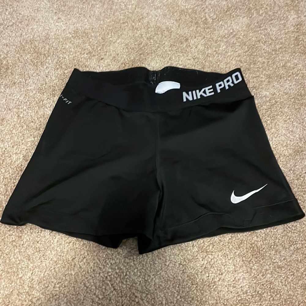 Women’s Nike Pro Used Athletic Spandex in Black